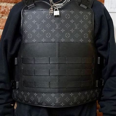 louis vuitton gun vest|bulletproof Louis Vuitton vest.